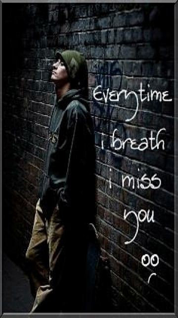 Download I miss you - Saying quote wallpapers for your mobile cell phone