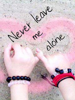Download Never leave me alone - Love and emotion for your mobile cell phone