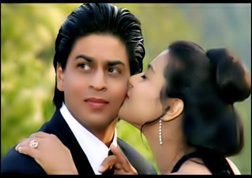 Download Kajol and shahrukh khan - Bollywood movie wallpaper for your mobile cell phone