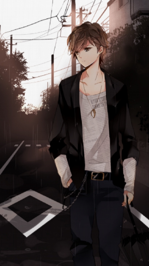 Download Cool anime boy - Manga boys for your mobile cell phone