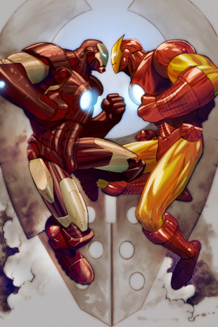 Download Ironman battle - Manga vs anime emotions for your mobile cell phone