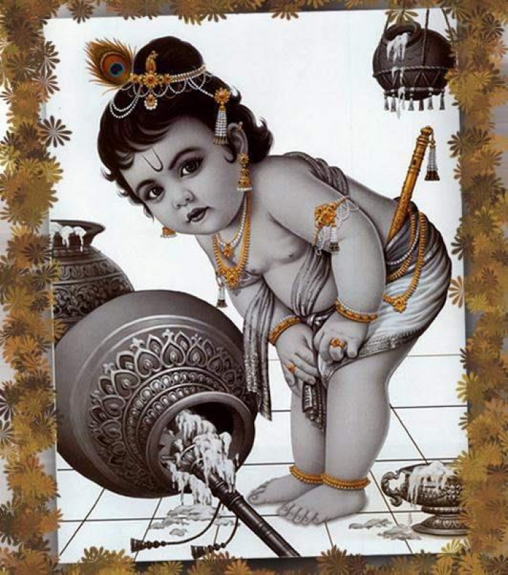 Download Pyare krishna ji - Spiritual wallpaper for your mobile cell phone