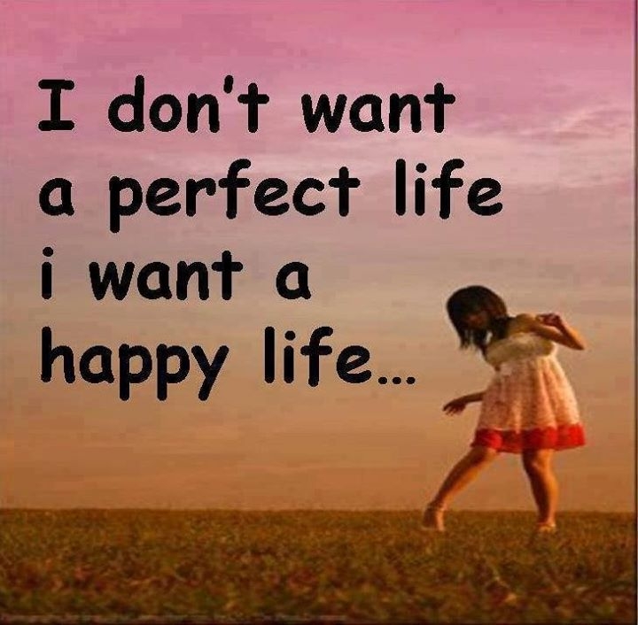 Download I want a happy life quote - Innocent girl wallpaper for your  mobile cell phone