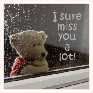 Download I miss you a lot quote with teddy - Miss you hd wallpapers for  your mobile cell phone