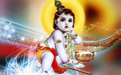 Download Shri krishna ji hd wallpaper for laptop - Janmashtami wallpapers  for your mobile cell phone