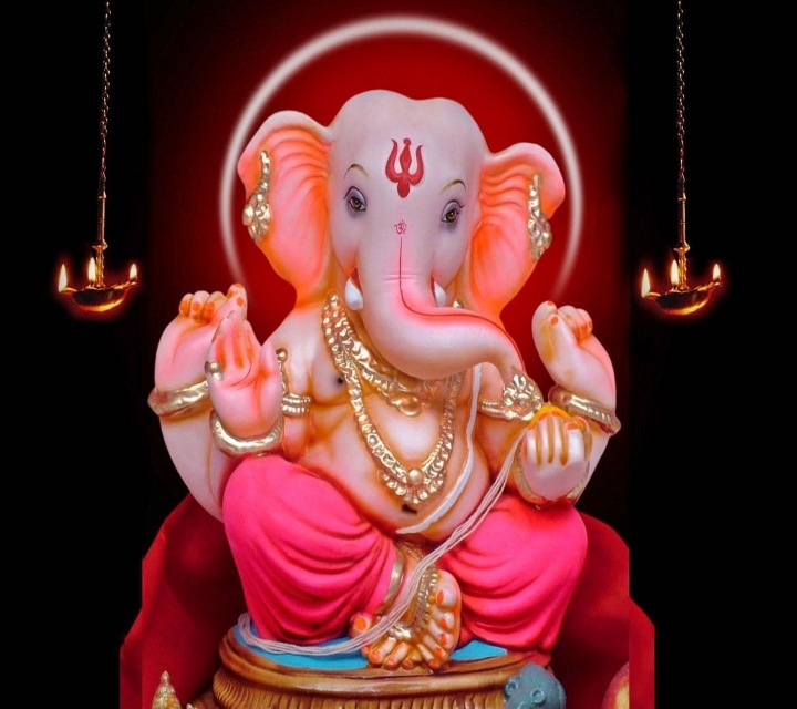 Download Ganapati bappa hd wallpaper for laptop - Desktop laptop wallpaper  for your mobile cell phone