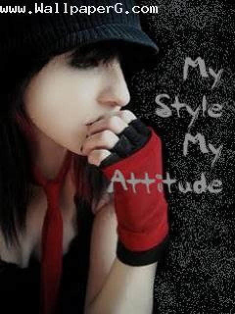 Download Girl my style my attitude - Attitude girl profile pic for your  mobile cell phone