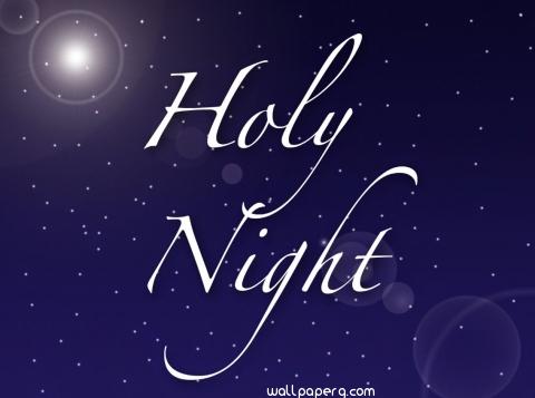 Holy good night wishing wallpaper