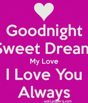 Ping i love you good night wallpaper