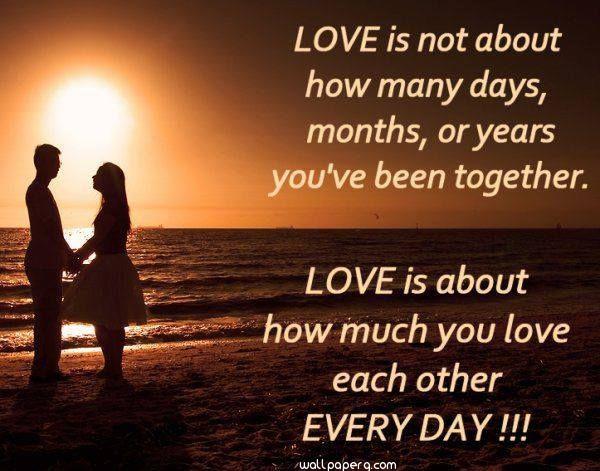 Love each other every day