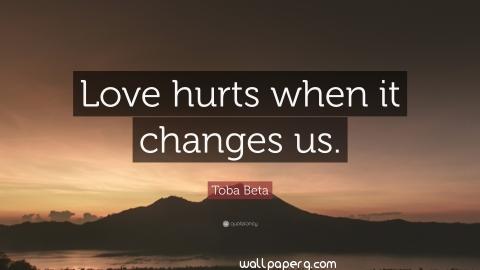 Love hurts wallpapers with quotes widewallpapers