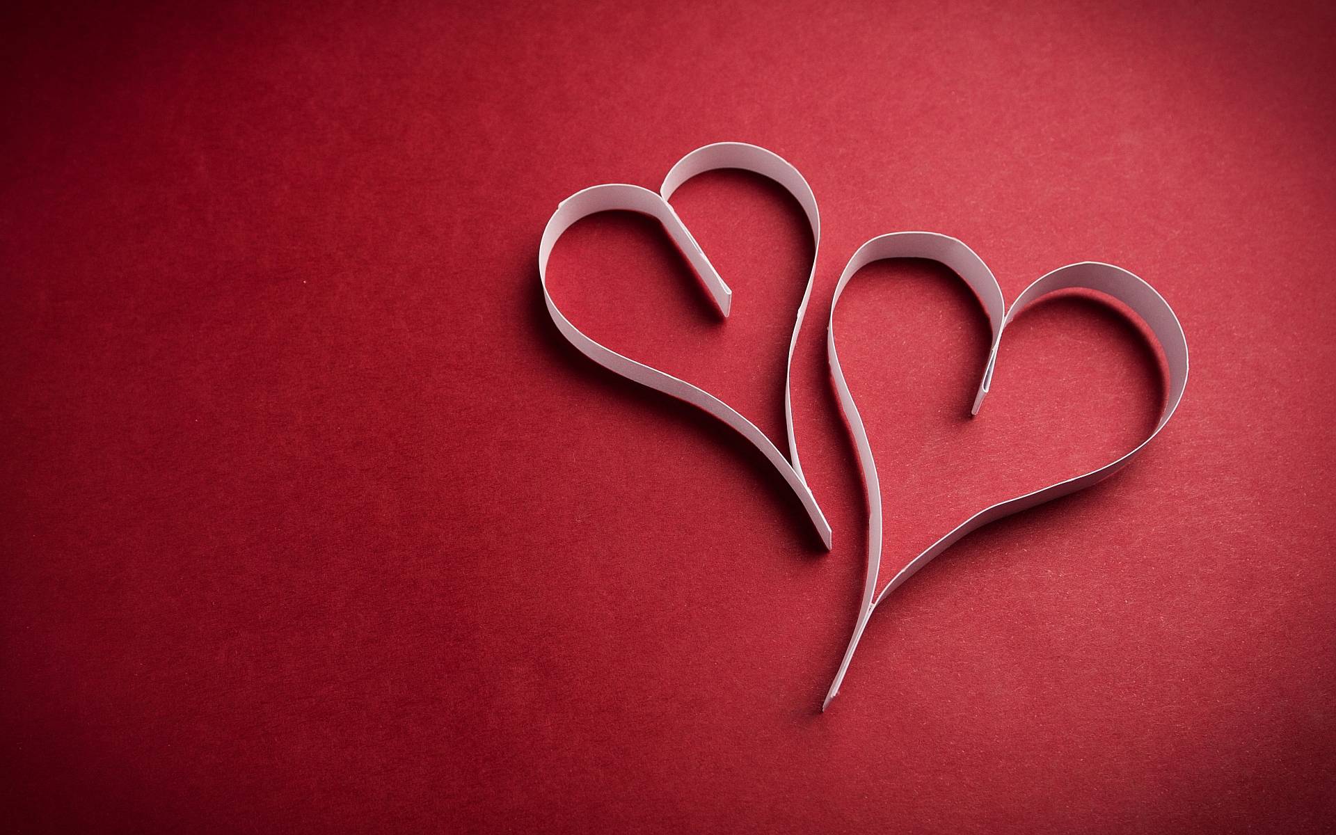 Red hearts background wallpaper