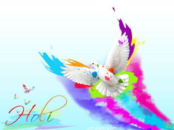 Rang barse holi wallpaper