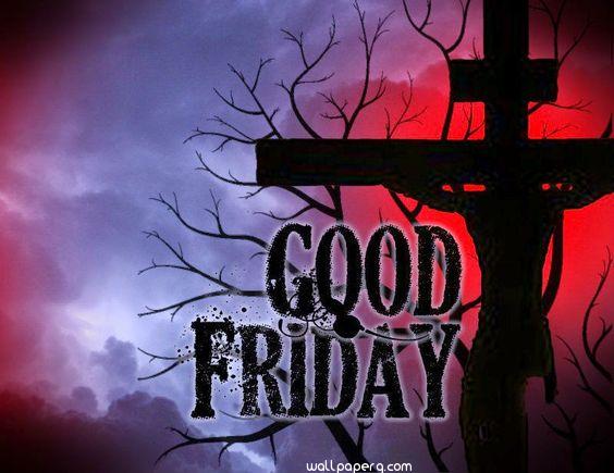 Good friday with cross