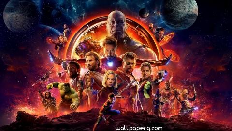 Avengers infinity war all