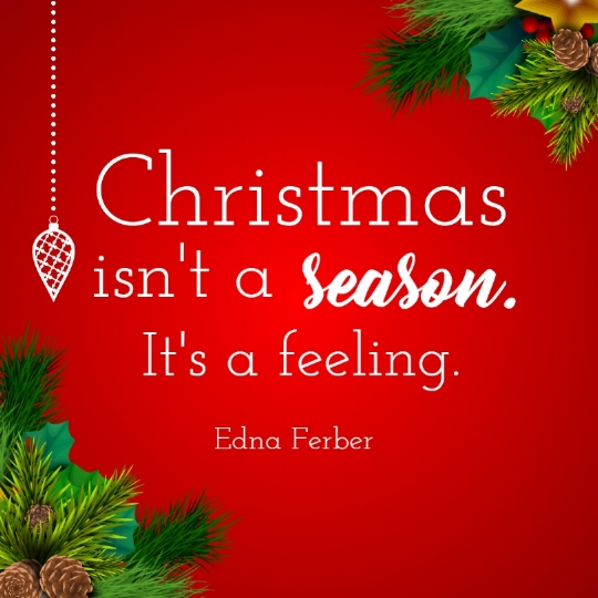 Best christmas is feeling quote