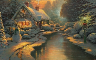 Christmas cottage