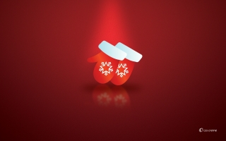 Christmas gloves