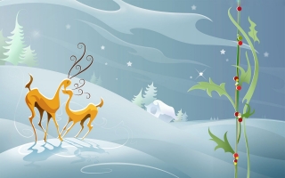 Christmas reindeers