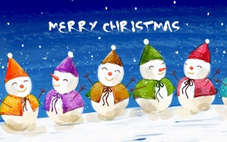 Christmas snowmen