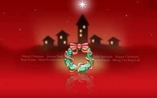 Christmas with red