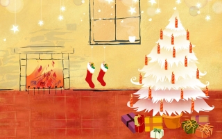 Drawing christmas