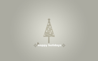 Grey christmas