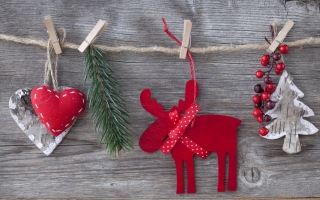 Handmade ornaments for christmas