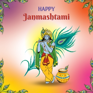 Krishna janmashtami whatsapp