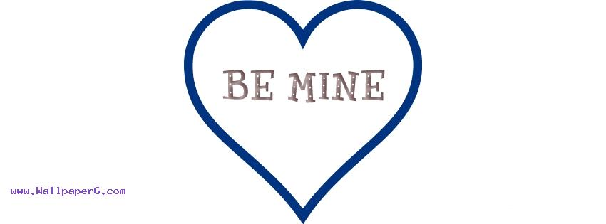 Be mine fb cover