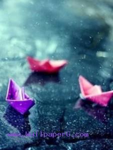 Paper boats