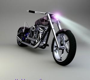 Bike with light