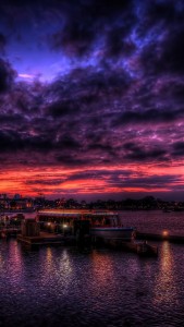 Black sky