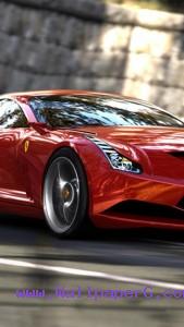 Red car