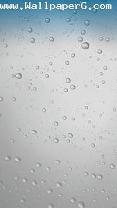 Blue & white drops