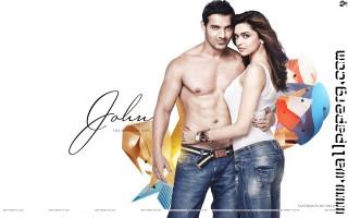 Deepika padukone john abraham awesome wallpaper 1