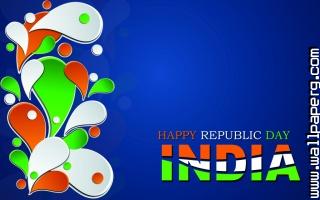 Floral art design wallpaper for happy republic day 2015 1024