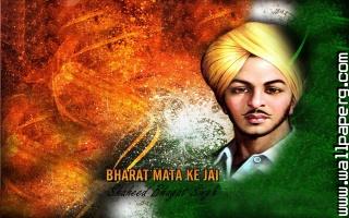 Shaheed bhagat singh greetings for republic day