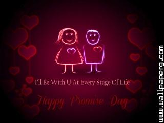 Love couple wishes happy promise day 2015