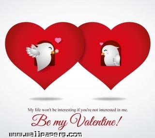 Be my valentine my love
