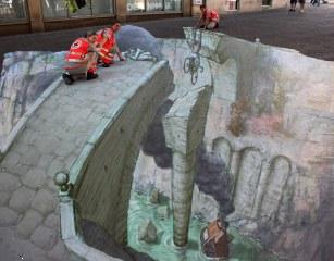 3d street wallpaper