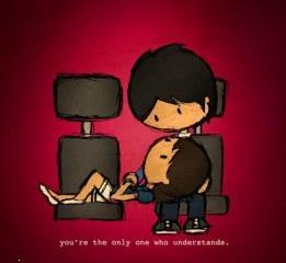 Only you can understand me cute love quote