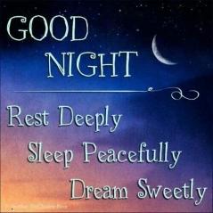 Good night sweet dreams quote wallpaper