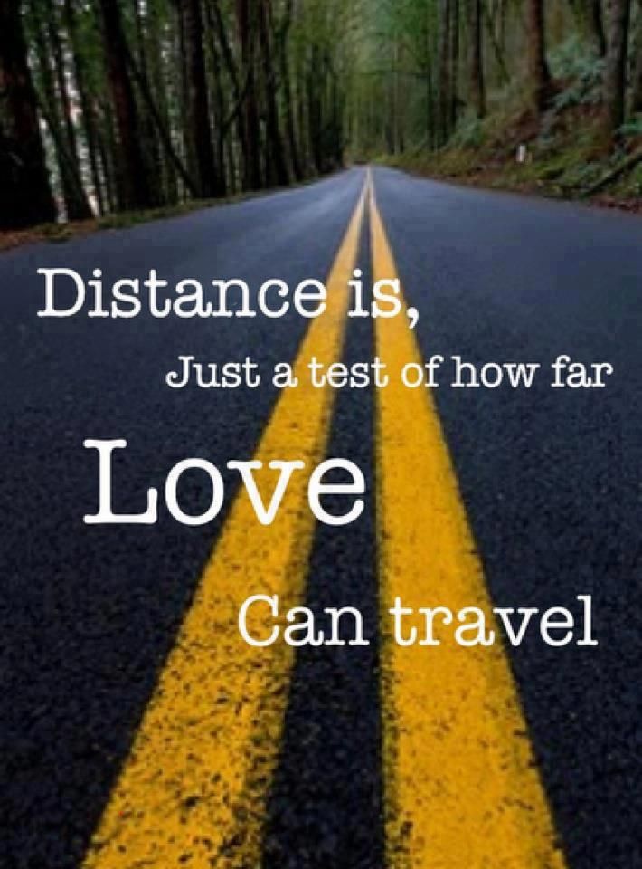 Distance is just a test