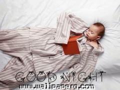 Big baby good night image