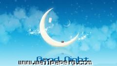 Good night moon wallpaper