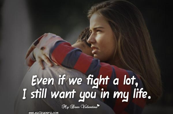 I still want you in my life quote image