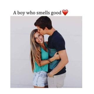 A boy who smiles good with you hd love image