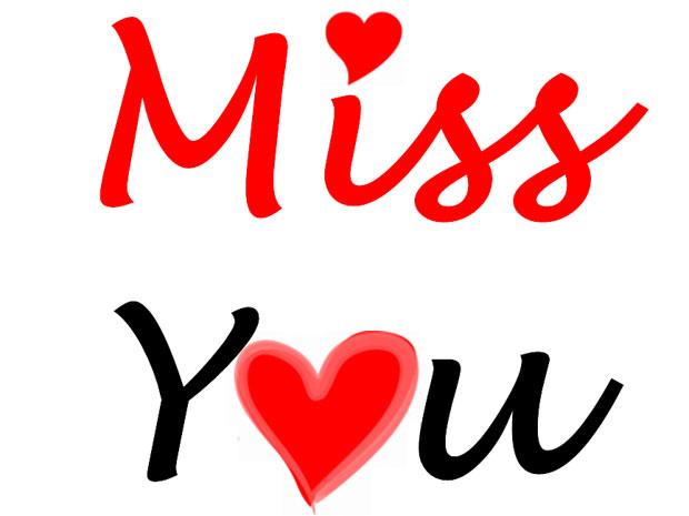 Miss you love letter hd image