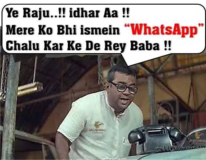 Babu rao whatsapp funny image